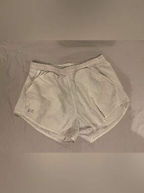 Under Armour White Women's Athletic Shorts
